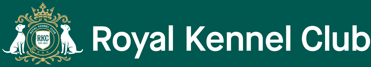 royal kennel club logo white on green